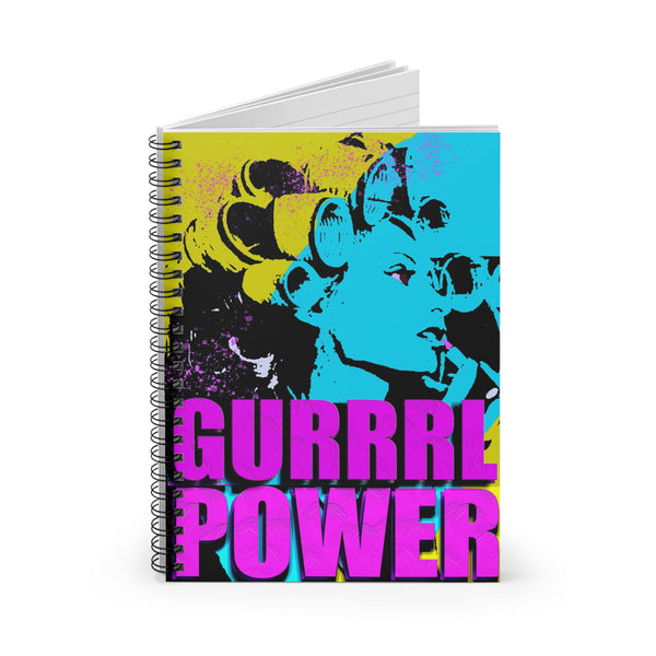 Gurrrl Power - Spiral Notebook - Ruled Line