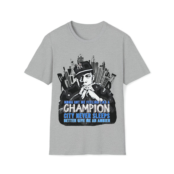 Jay Z - New York - Unisex Softstyle T Shirt, Fan Art T Shirt, Graphic Printed, Streetwear, Music, Pop Culture, Stylish, Classic.
