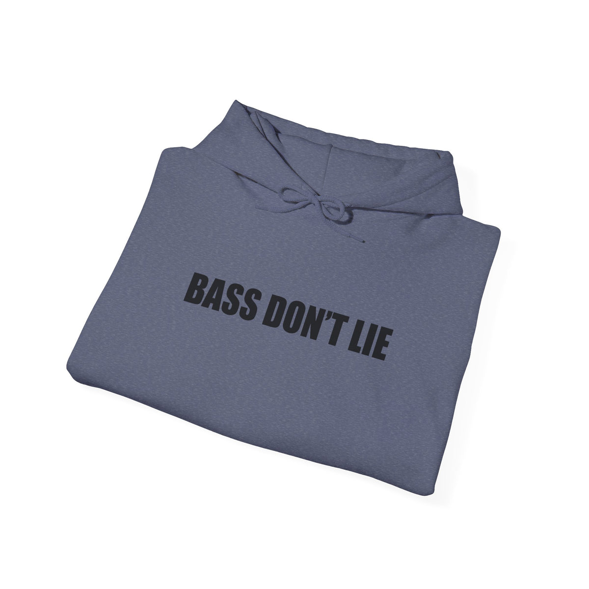 Bass Don't Lie - Unisex Heavy Blend™ Sweatshirt Hooded, Dance Music, Pop Culture, Classic, Unique text, Slogan
