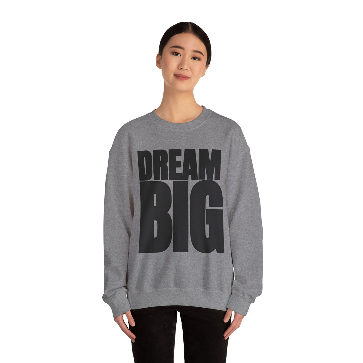 Dream Big Unisex Crewneck Sweatshirt | Inspirational Apparel for Motivation