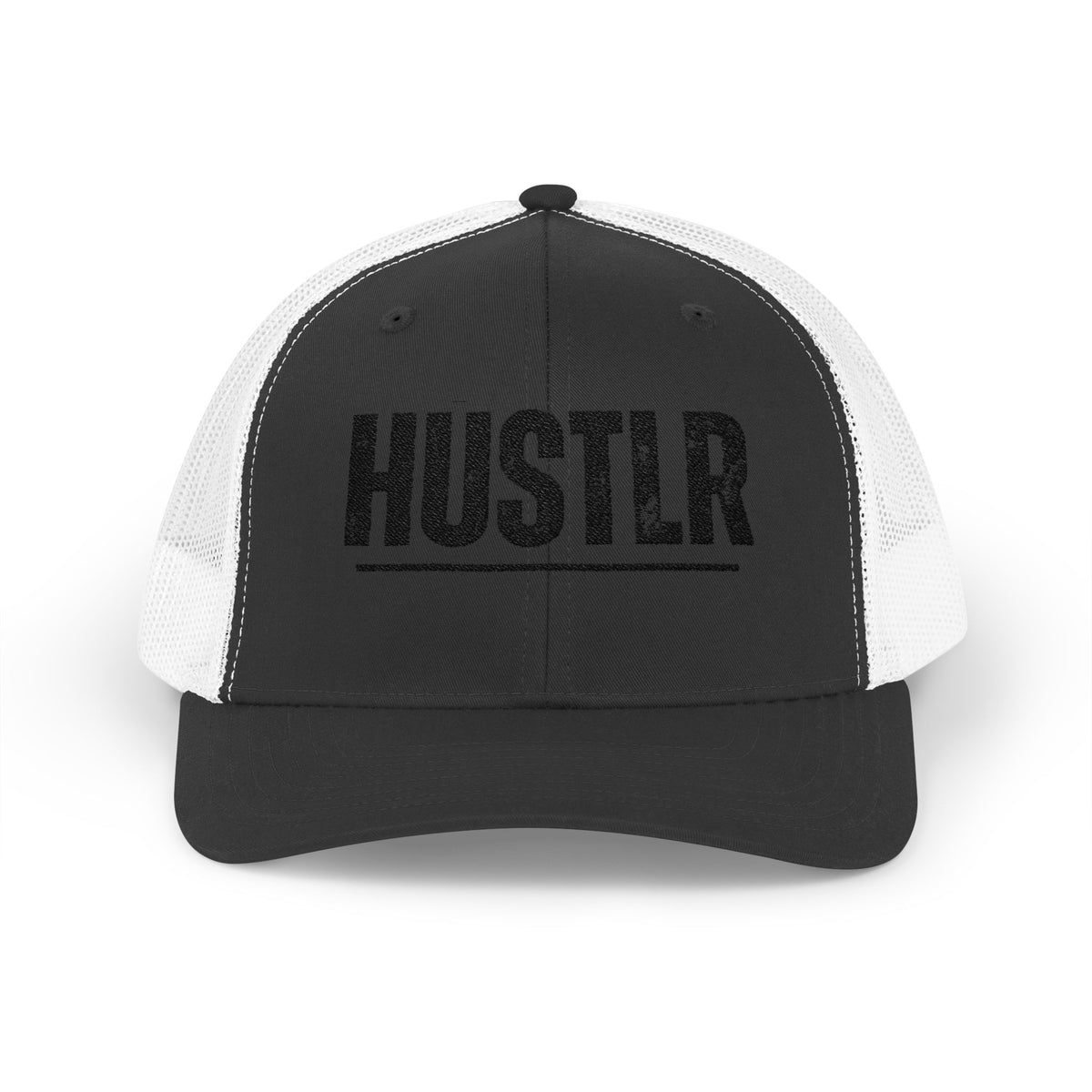 HUSTLR Snapback Trucker Cap - Bold Red Hat for Entrepreneurs