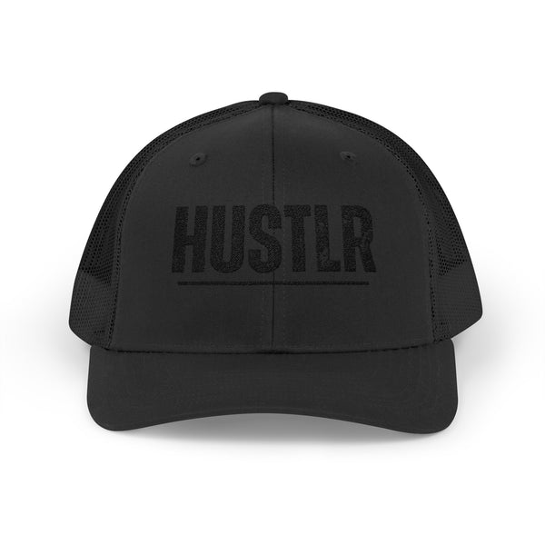 HUSTLR Snapback Trucker Cap - Bold Red Hat for Entrepreneurs