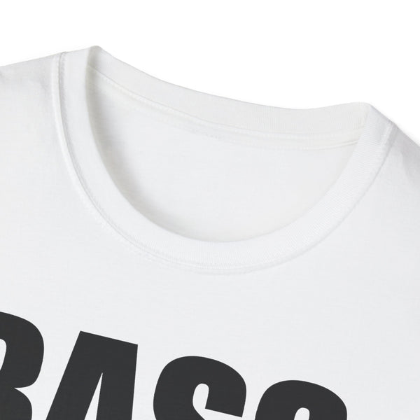 Bass Don't Lie Unisex Ultra Cotton Tee, Dance Music, Pop Culture, Classic, Unique text, Slogan T Shirt, Comfy Tee