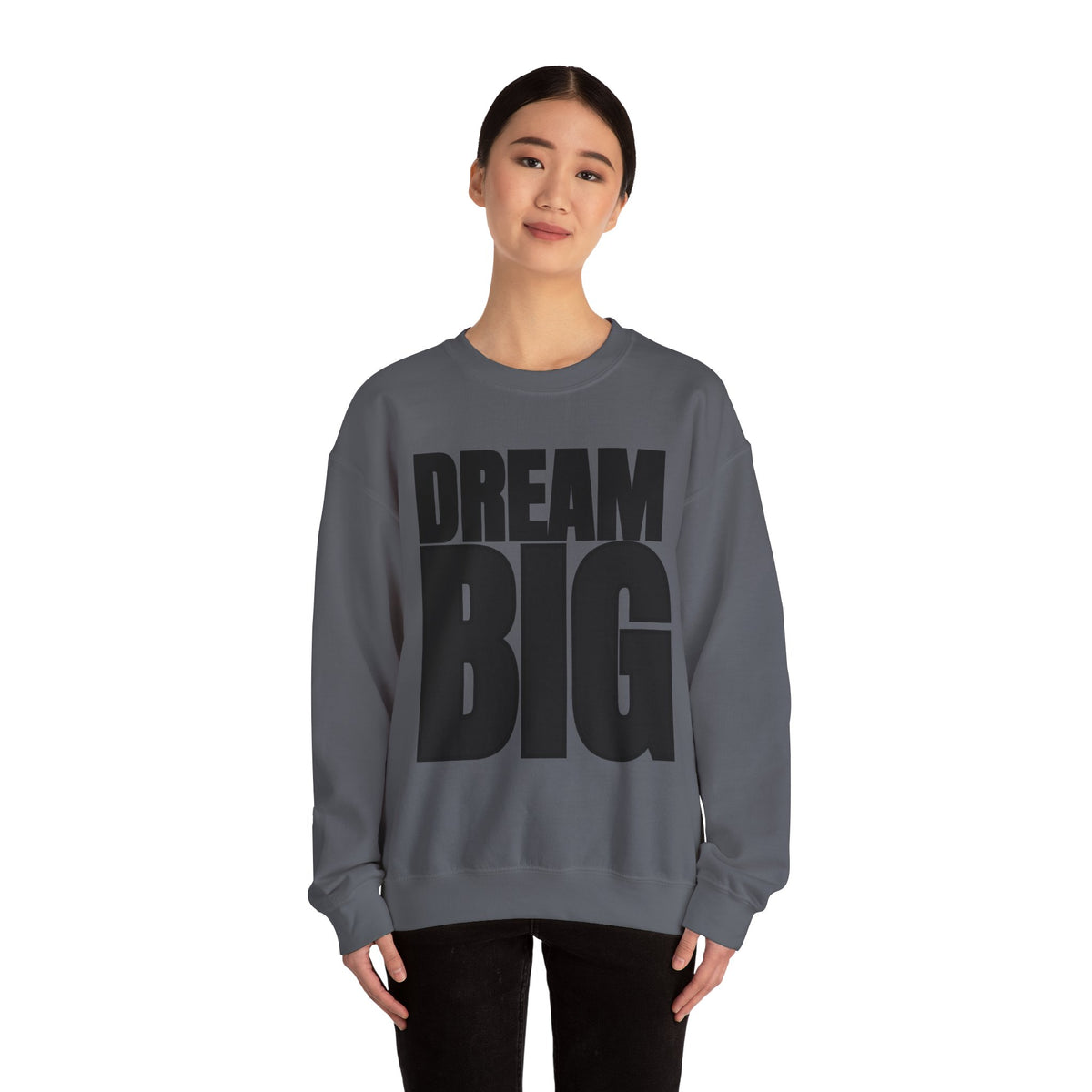 Dream Big Unisex Crewneck Sweatshirt | Inspirational Apparel for Motivation