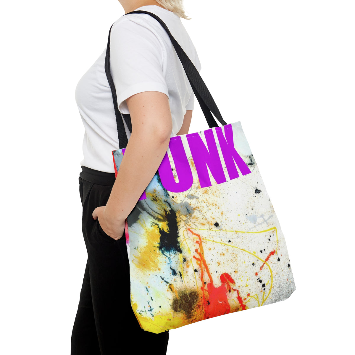 PUNK Abstract Tote Bag