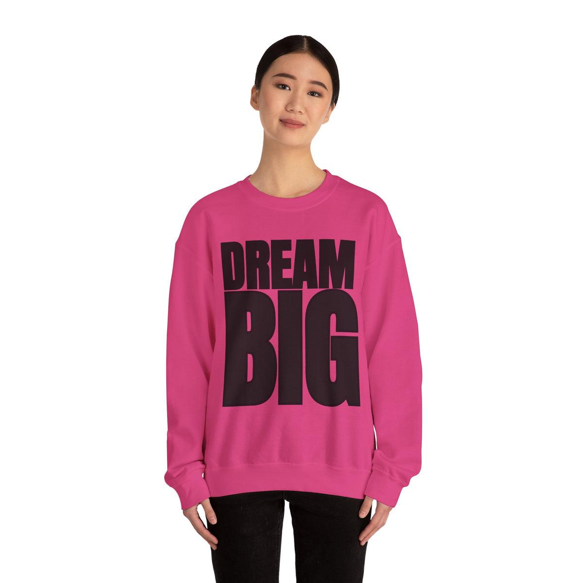 Dream Big Unisex Crewneck Sweatshirt | Inspirational Apparel for Motivation