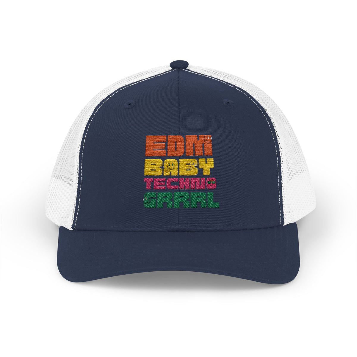 EDM Techno Snapback Trucker Cap - Perfect Festival Gear