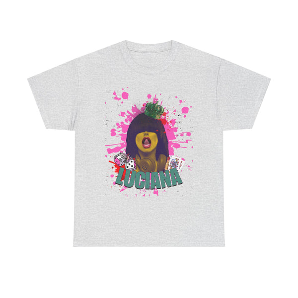 Luciana Graphic Unisex Heavy Cotton Tee - Fun and Playful Design