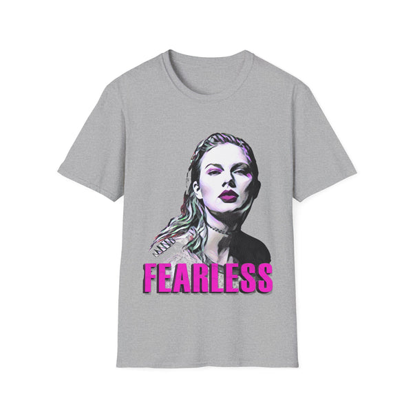 Fearless -  Unisex Softstyle T Shirt, Fan Art T Shirt, Graphic Printed, Streetwear, Music, Pop Culture, Stylish, Classic.