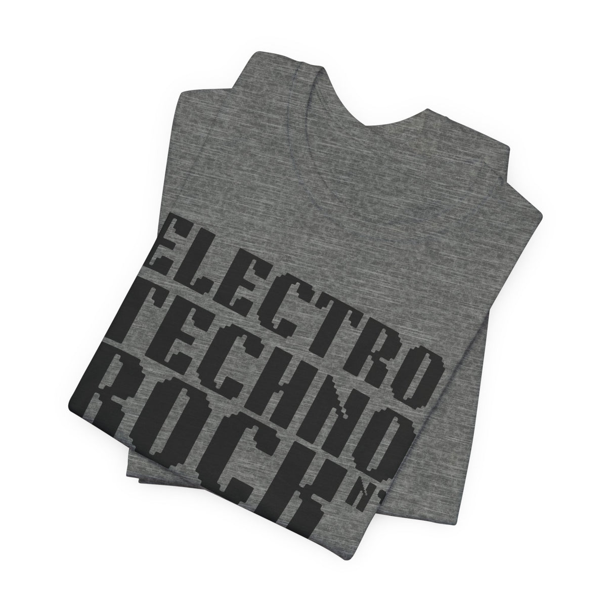 Electro Techno Rock n' Roll Unisex Jersey Short Sleeve Tee