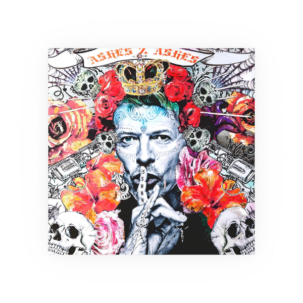 David Bowie - Ashes 2 Ashes - Archival Matte Poster (230gsm), Pop Culture, Wall Art, Fan Art, Music, Glam Rock, Iconic Pop Rock Artist, Inspirational Legend.