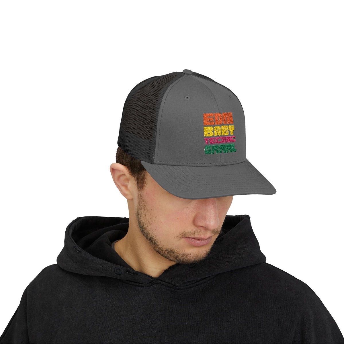 EDM Techno Snapback Trucker Cap - Perfect Festival Gear