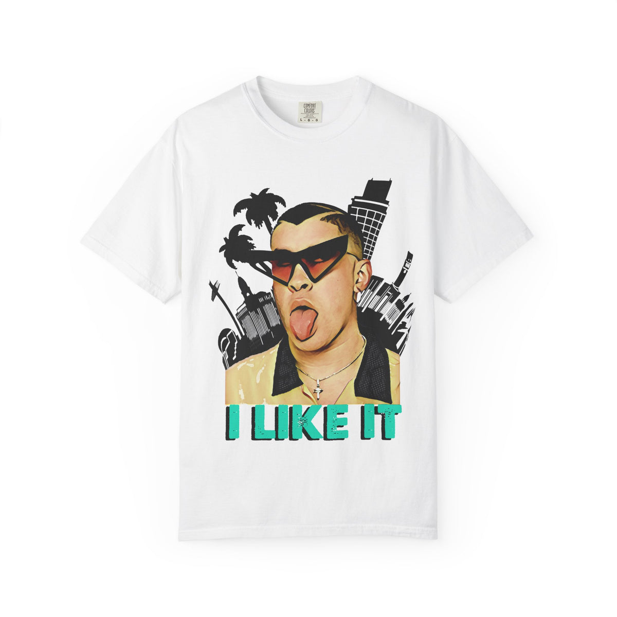Graphic T-Shirt — 'I LIKE IT' Retro Urban Pop Art Design, graphic tee, vintage style, streetwear