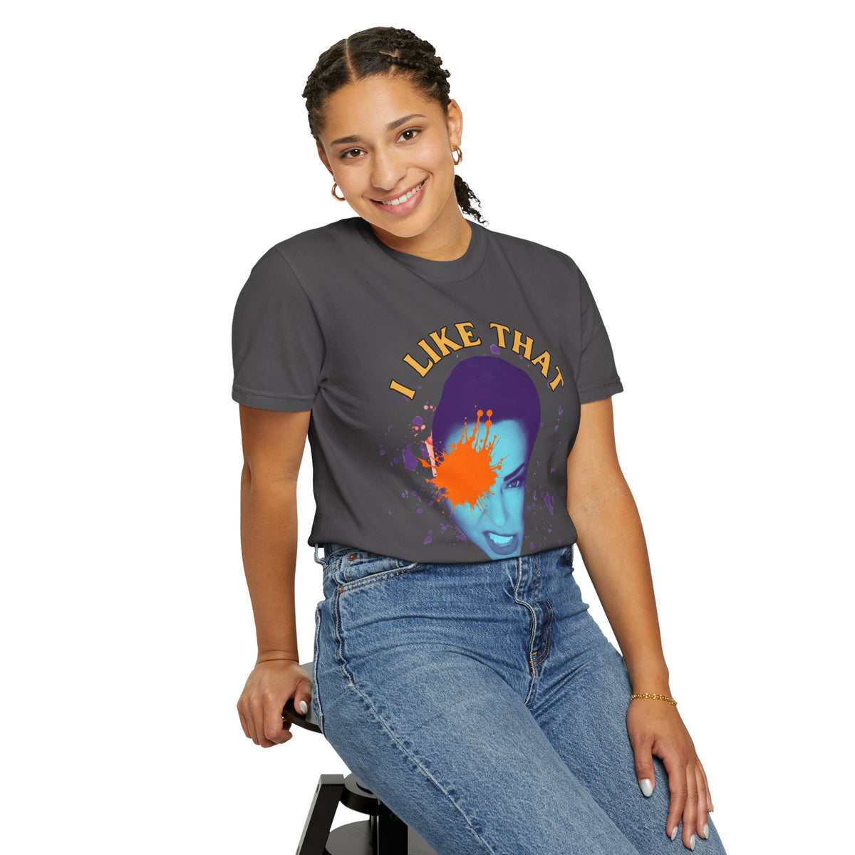 I Like That Luciana Unisex Garment-Dyed T-Shirt – Fun & Bold Statement Tee