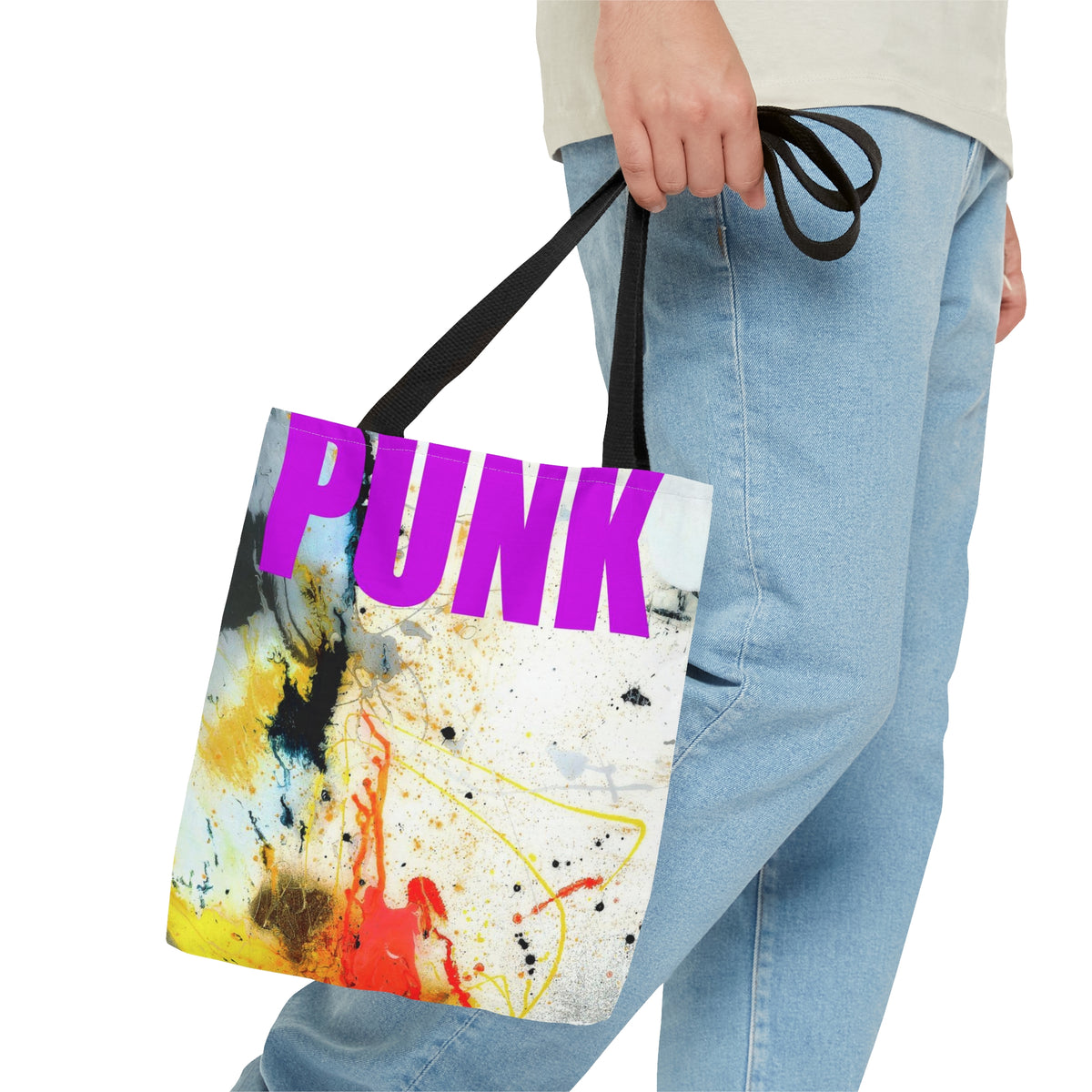 PUNK Abstract Tote Bag