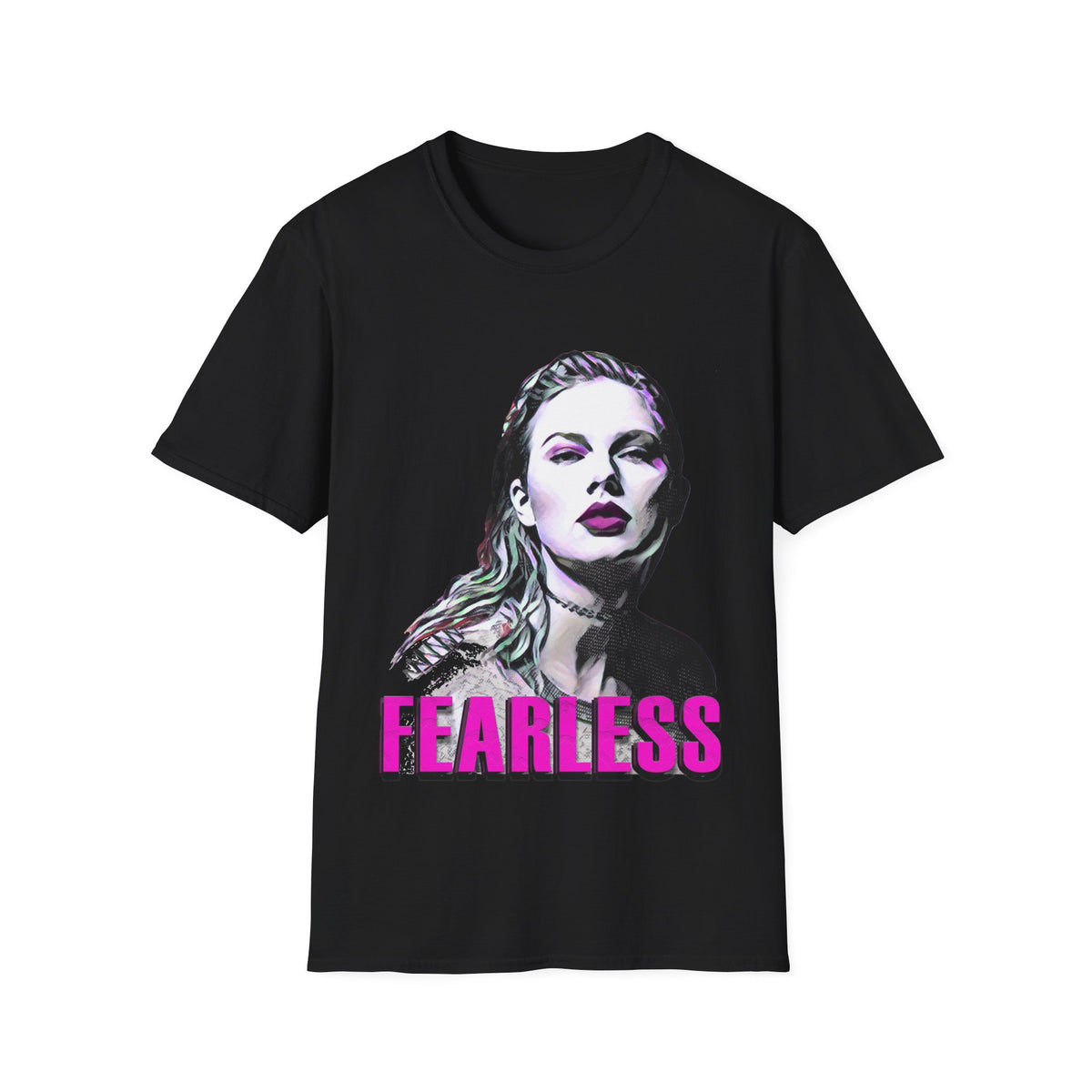 Fearless -  Unisex Softstyle T Shirt, Fan Art T Shirt, Graphic Printed, Streetwear, Music, Pop Culture, Stylish, Classic.