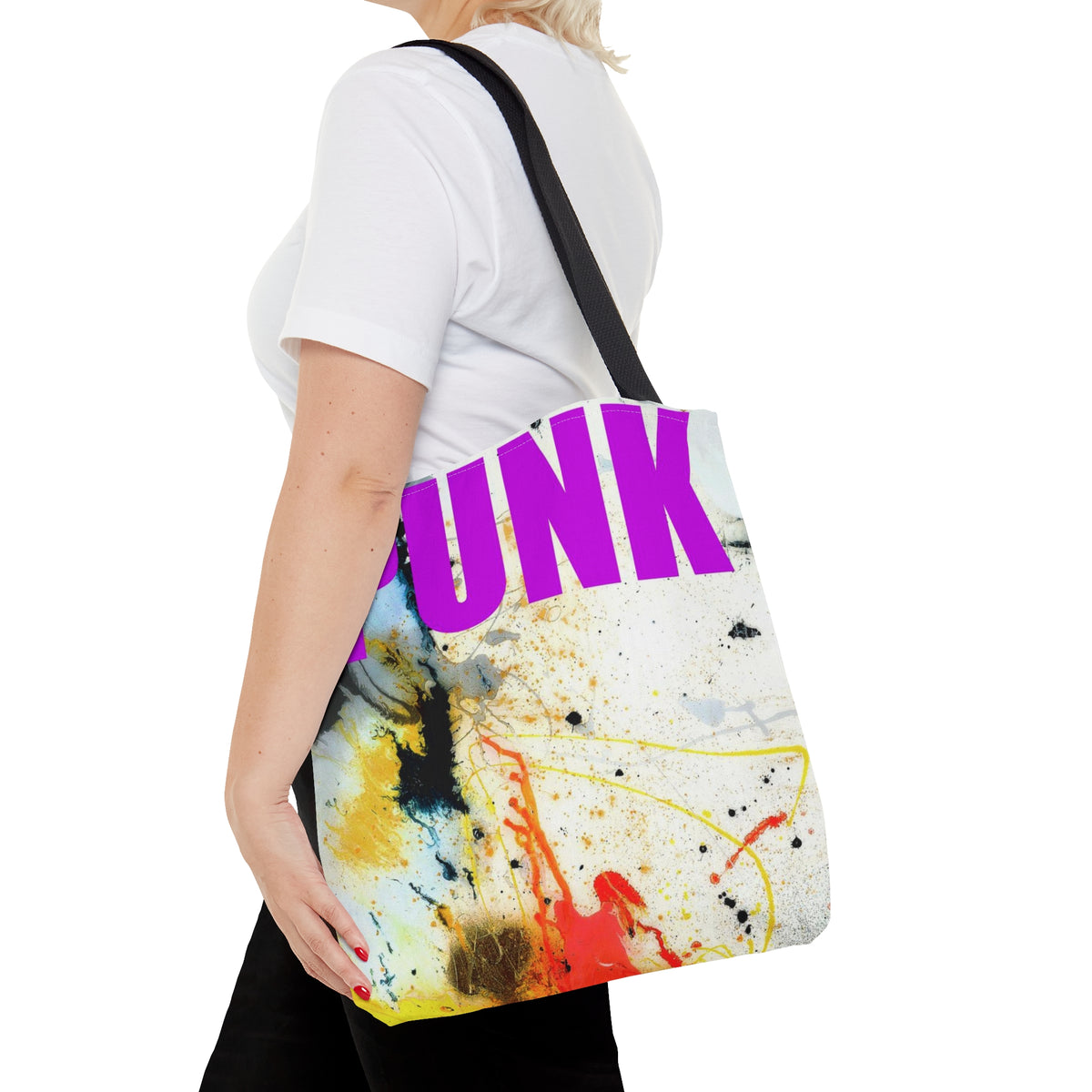 PUNK Abstract Tote Bag