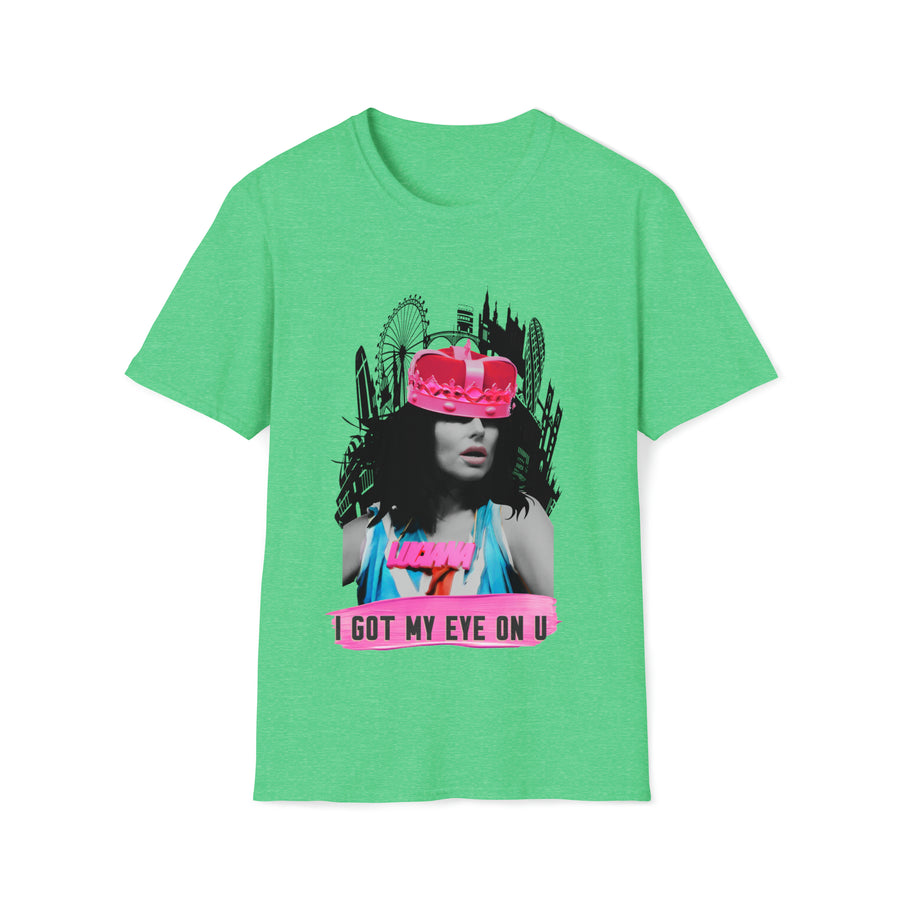 Luciana - I Got My Eye On U - Unisex Softstyle T Shirt, Fan Art T Shirt, Graphic Printed, Streetwear, Music, Pop Culture, Stylish, Classic.