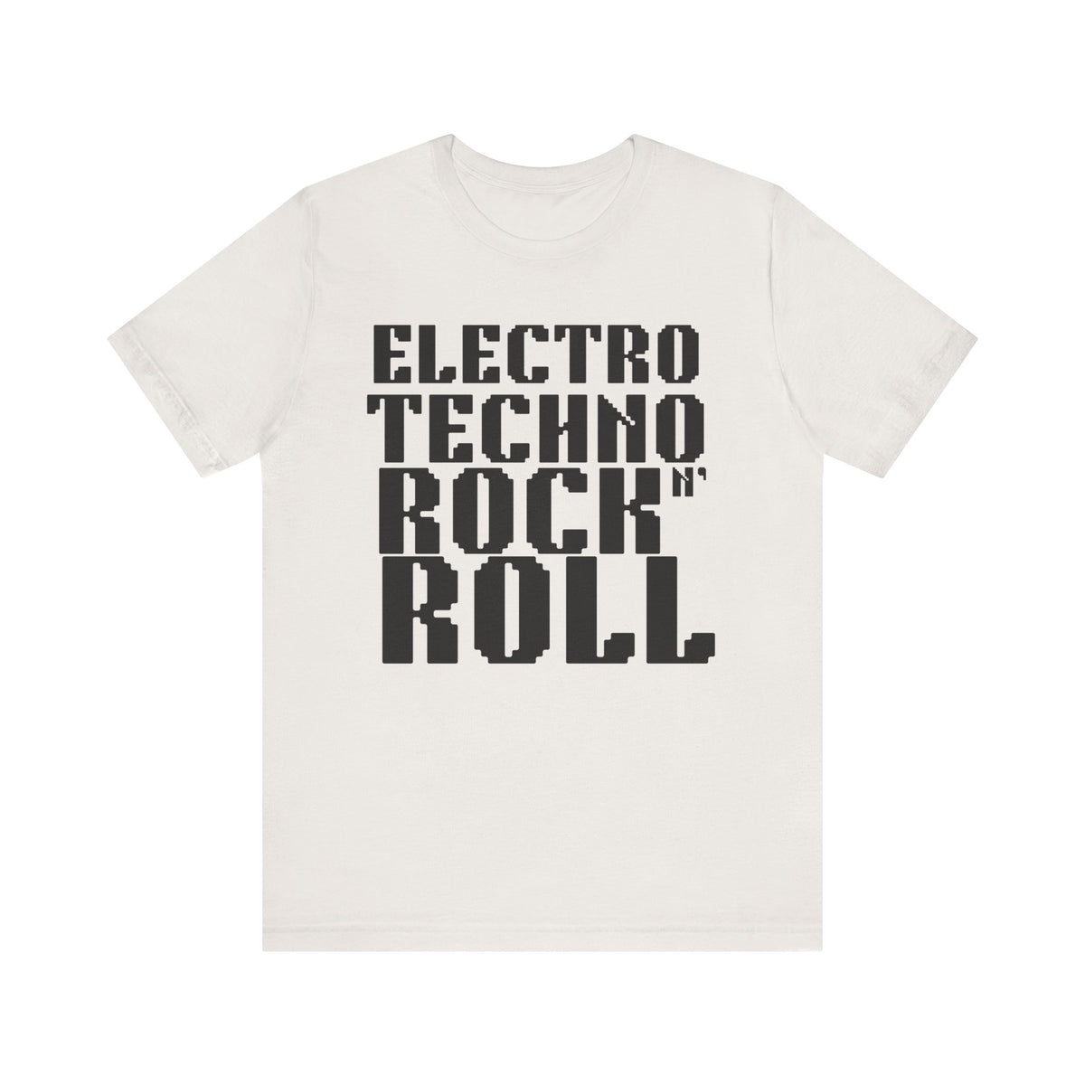 Electro Techno Rock n' Roll Unisex Jersey Short Sleeve Tee