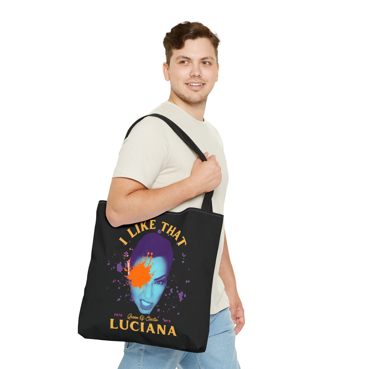 Personalized 'I Like That Luciana' Tote Bag – Stylish & Unique Statement Accessory