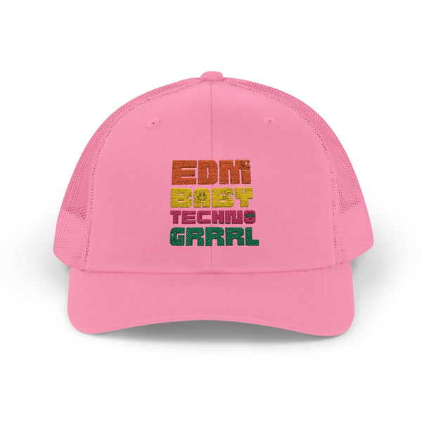 EDM Techno Snapback Trucker Cap - Perfect Festival Gear