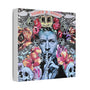 David Bowie - Ashes 2 Ashes - Canvas Gallery Wrap, Pop Culture, Wall Art, Fan Art, Music, Glam Rock Legend Iconic Pop Rock Artist, Inspirational Legend.