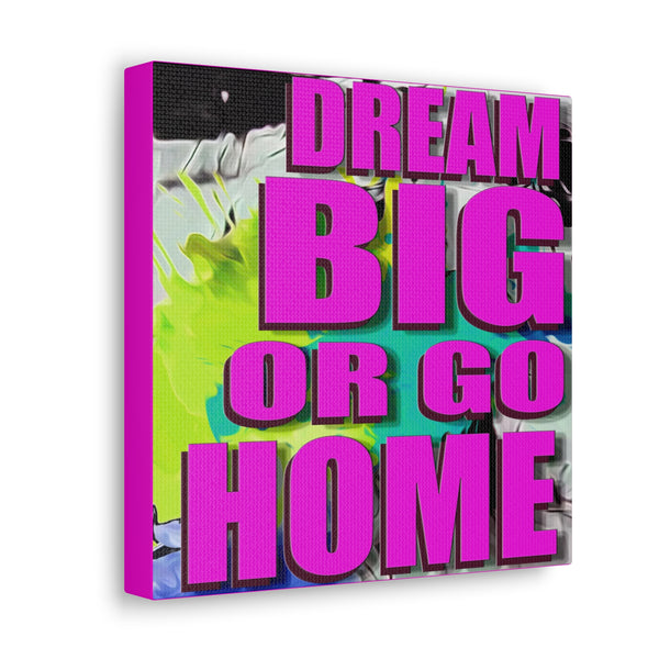 Art By Luciana Dream Big Or Go Home Side Alt