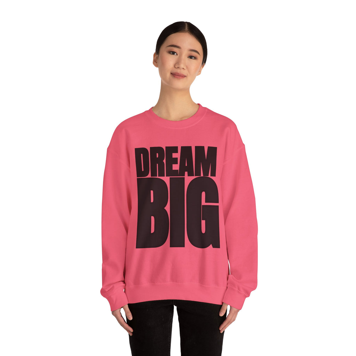 Dream Big Unisex Crewneck Sweatshirt | Inspirational Apparel for Motivation