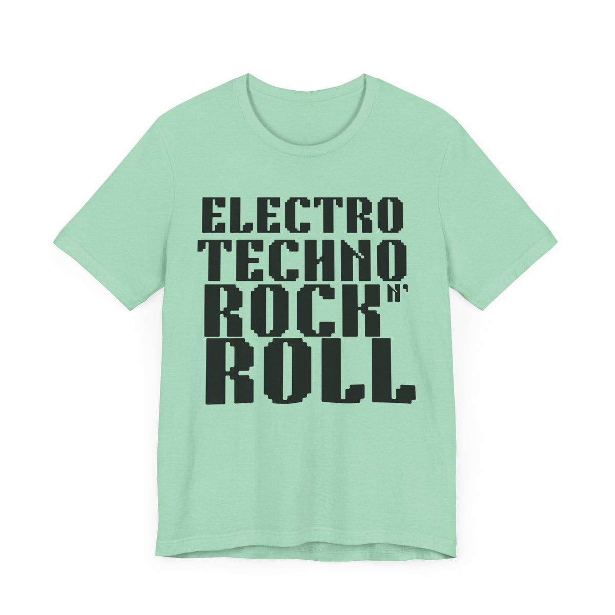 Electro Techno Rock n' Roll Unisex Jersey Short Sleeve Tee