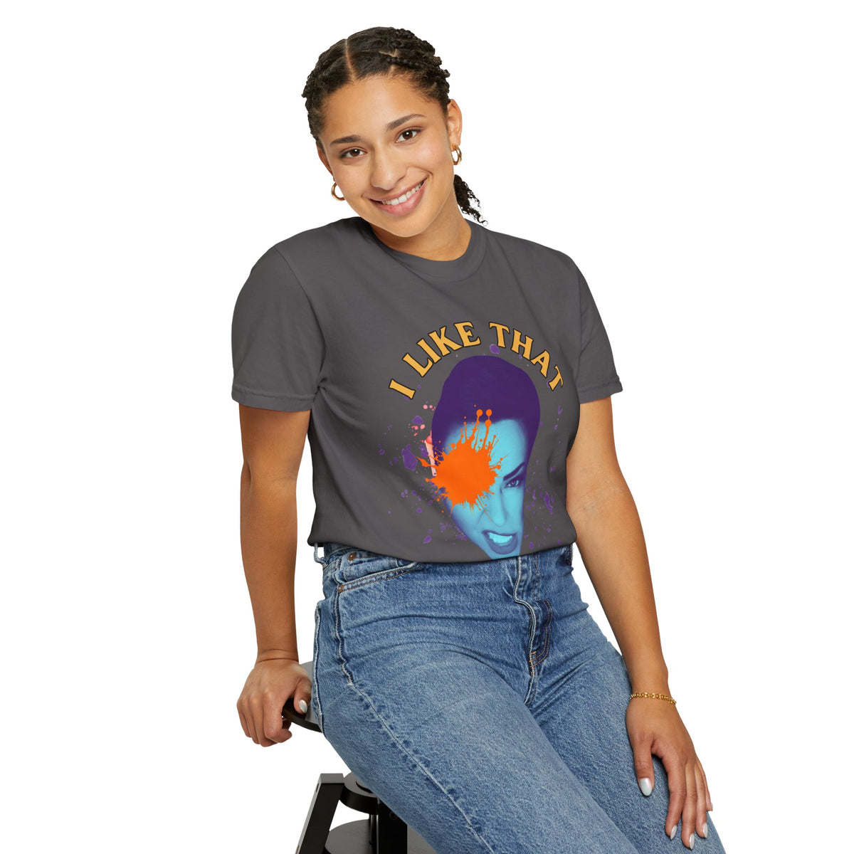 I Like That Luciana Unisex Garment-Dyed T-Shirt – Fun & Bold Statement Tee