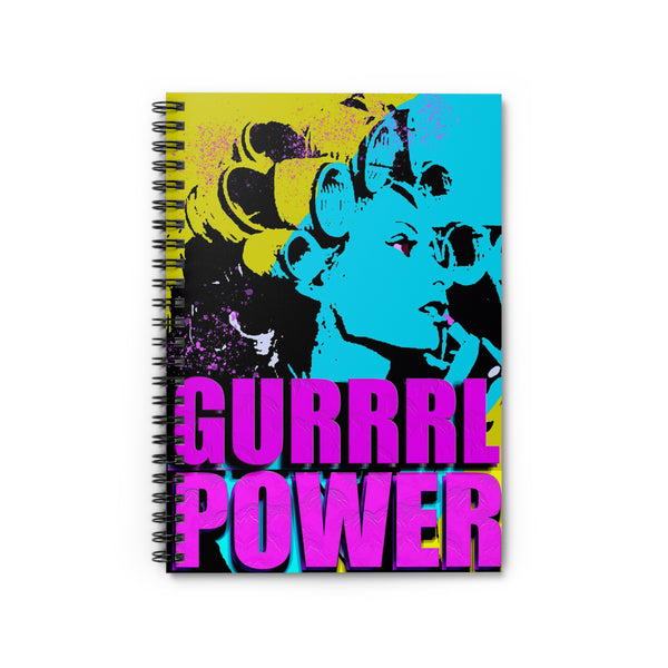 Gurrrl Power  - Spiral Notebook - Ruled Line