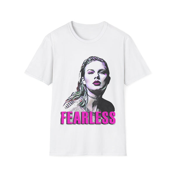 Fearless -  Unisex Softstyle T Shirt, Fan Art T Shirt, Graphic Printed, Streetwear, Music, Pop Culture, Stylish, Classic.