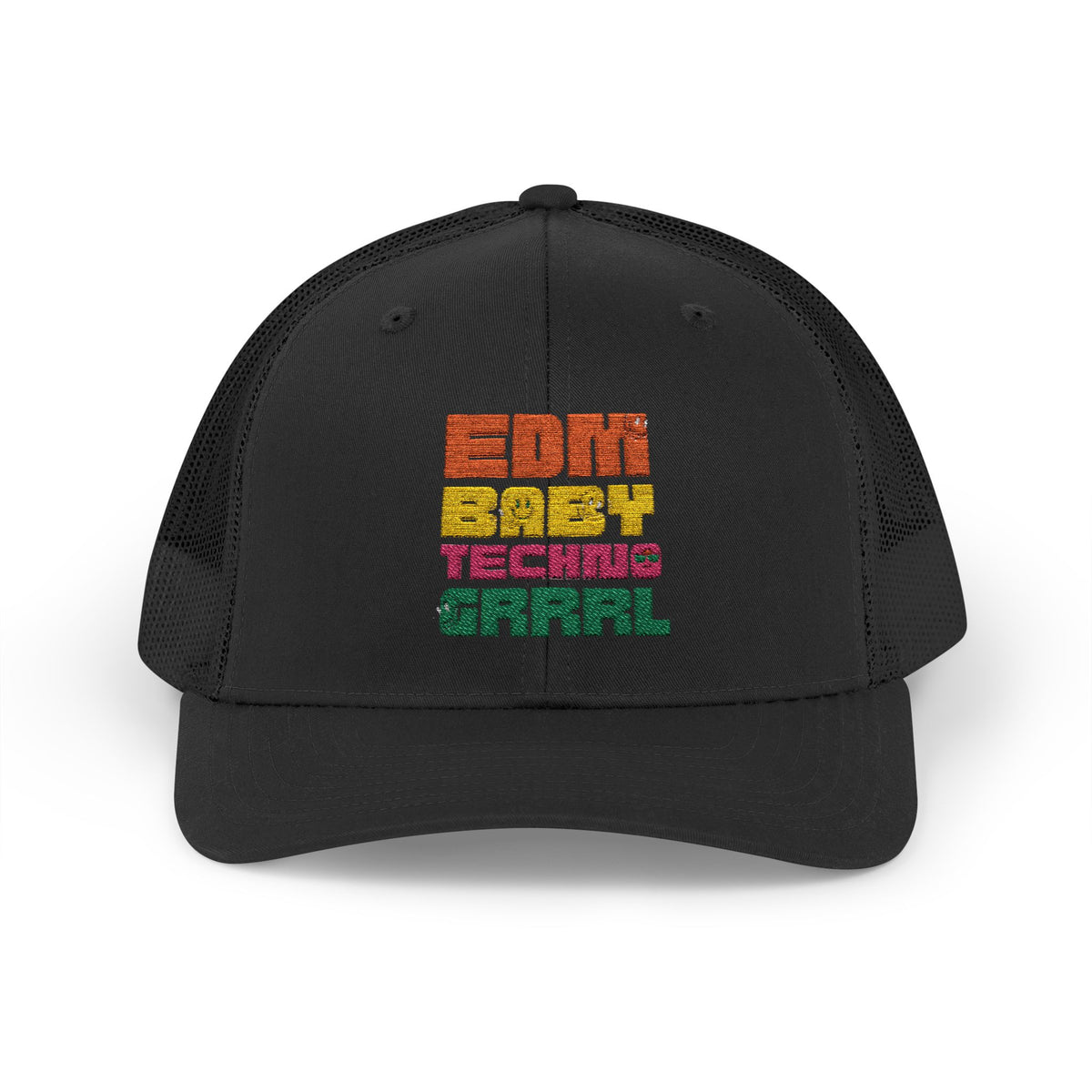 EDM Techno Snapback Trucker Cap - Perfect Festival Gear