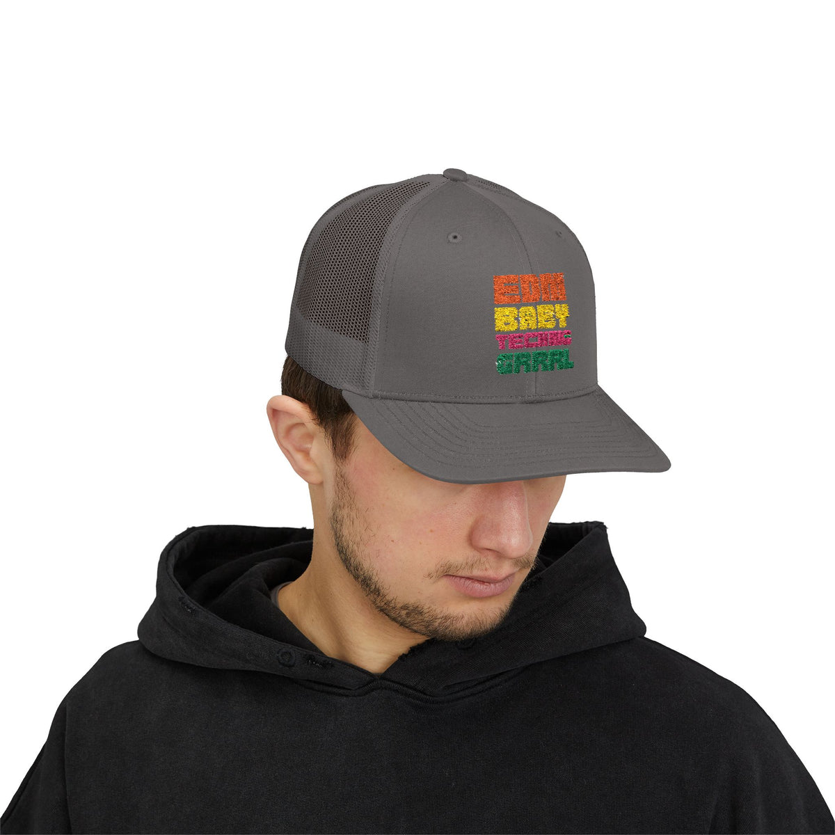 EDM Techno Snapback Trucker Cap - Perfect Festival Gear