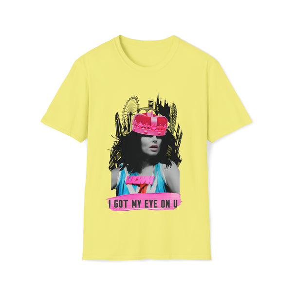 Luciana - I Got My Eye On U - Unisex Softstyle T Shirt, Fan Art T Shirt, Graphic Printed, Streetwear, Music, Pop Culture, Stylish, Classic.