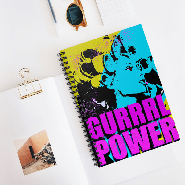 Gurrrl Power  - Spiral Notebook - Ruled Line