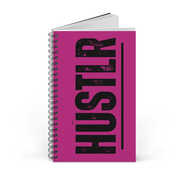 Hustler Spiral Journal - Motivational Notepad for Creative Minds