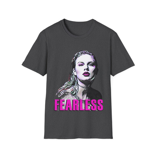 Fearless -  Unisex Softstyle T Shirt, Fan Art T Shirt, Graphic Printed, Streetwear, Music, Pop Culture, Stylish, Classic.