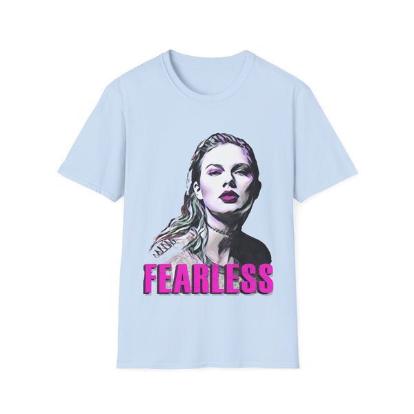 Fearless -  Unisex Softstyle T Shirt, Fan Art T Shirt, Graphic Printed, Streetwear, Music, Pop Culture, Stylish, Classic.